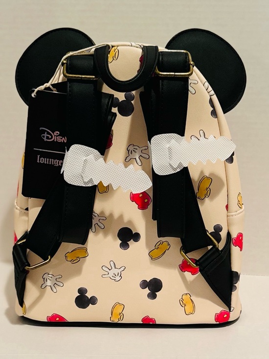 Loungefly Disney NWT Mickey Mouse Hand Mini Backpack & Cardholder main image 5